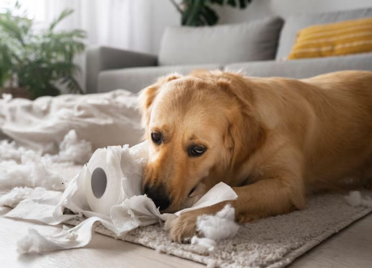 dog is shaking and throwing up